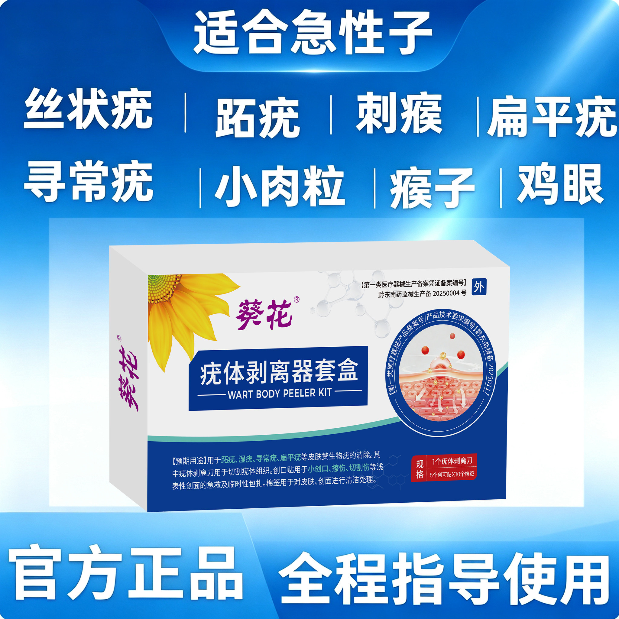 葵花-肉粒肉揪丝状疣扁平疣瘊子