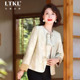 国风国风时尚 中年妈妈2025秋季 显气质新中式 高贵减龄女士洋气上衣