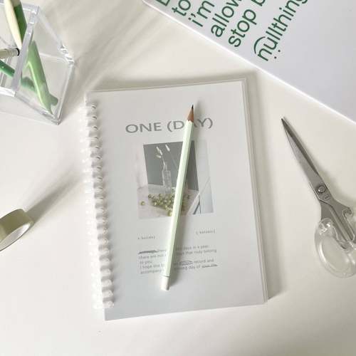 自制手作A5活页彩环离型纸本 120G双光离型纸本 手帐胶带收纳本