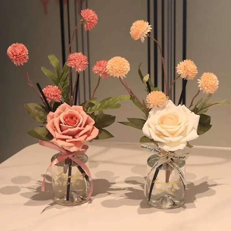 展香枝-家居香薰小清新花朵无火香氛持久留香玫瑰球菊花香薰送礼,家居饰品,香薰摆件,淘宝优惠券,粉丝福利购,淘宝优惠卷