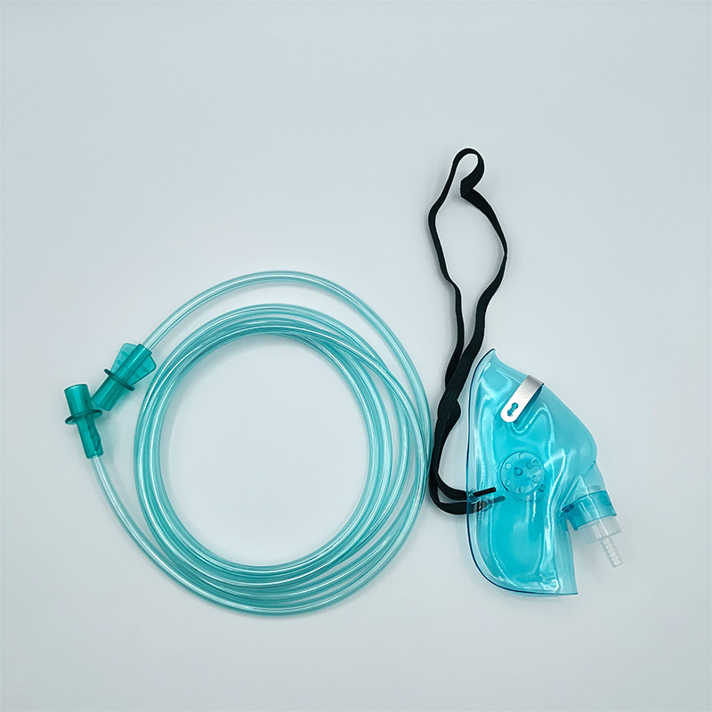 吸氧气面罩医用呼吸罩制氧机配件输氧管面罩家用成人儿童吸氧
