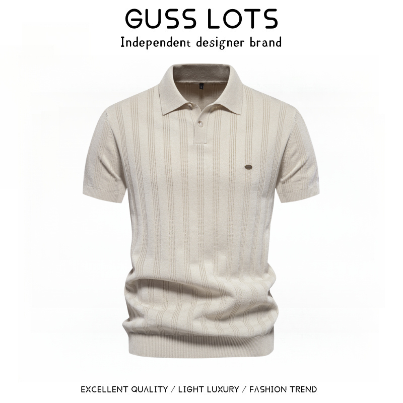 Gulots PoloMan-02 上流男士精英系列针织Polo短袖