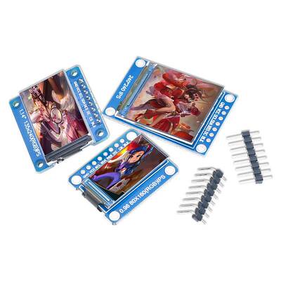 高清ips 0.96寸1.3寸1.44寸1.8寸 TFT显示彩屏 OLED液晶屏 st7735