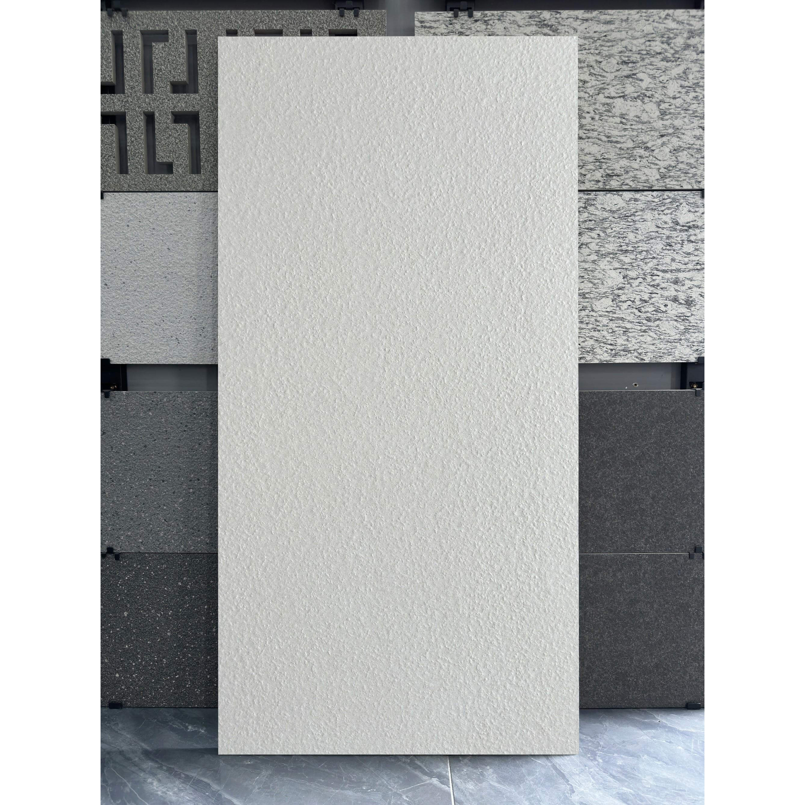 石英砖全通体600X1200双零吸水大颗粒凹凸面庭院砖户外花园地铺石