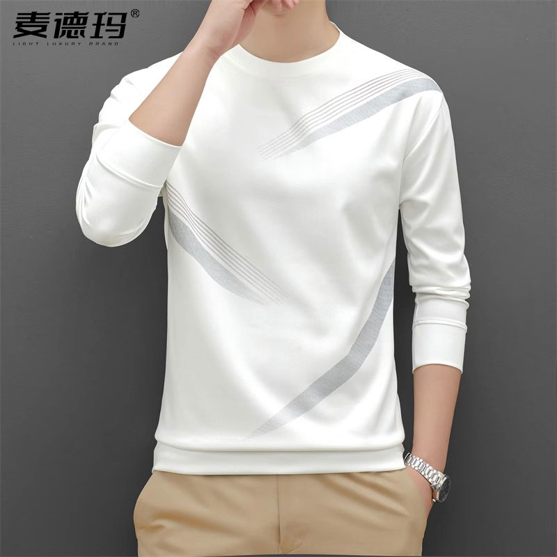 卫衣棉质休闲白色上衣服春秋季