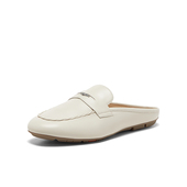 Bata穆勒拖鞋 33码 女2025春英伦羊皮软底一脚蹬包头拖AMV49AH5