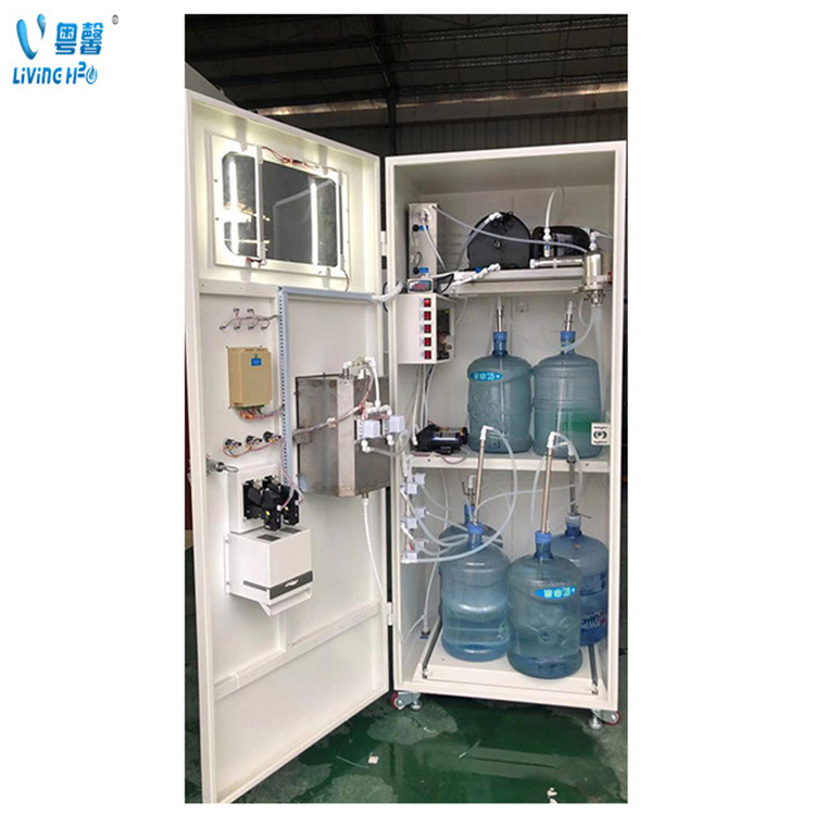 全自动桶装水售水机 小区投币刷卡售卖设备 商用刷卡售水机