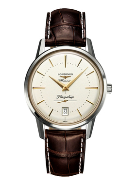 Longines浪琴正品手表复古系列自动机械表瑞士男表 L4.795.4.78.2