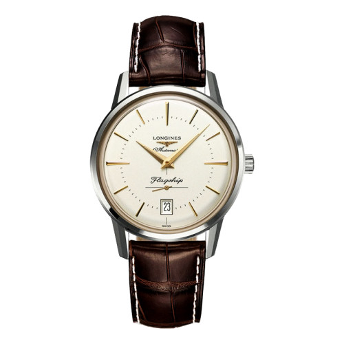 复古瑞士自动机械表Longines