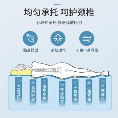 天然乳胶床垫5CM橡胶1米8薄垫10cm席梦思宿舍软垫压缩可拆洗折叠