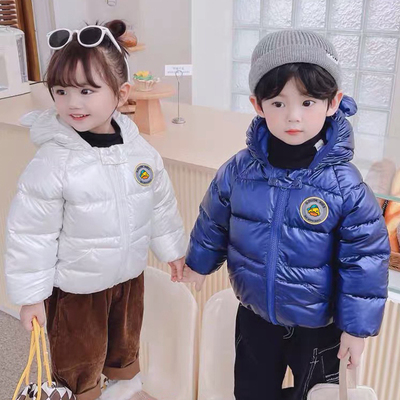 小黄鸭布咚旗舰店男童女童羽绒服