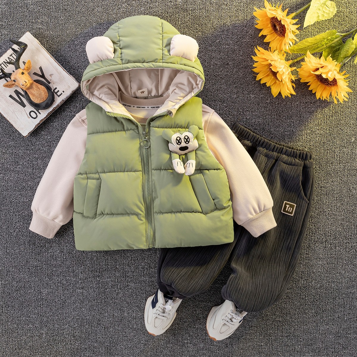 宝宝棉衣套装新款婴儿1棉袄男童加绒加厚棉服冬季外套3岁三家套,童装/婴儿装/亲子装,套装,淘宝优惠券,粉丝福利购,淘宝优惠卷