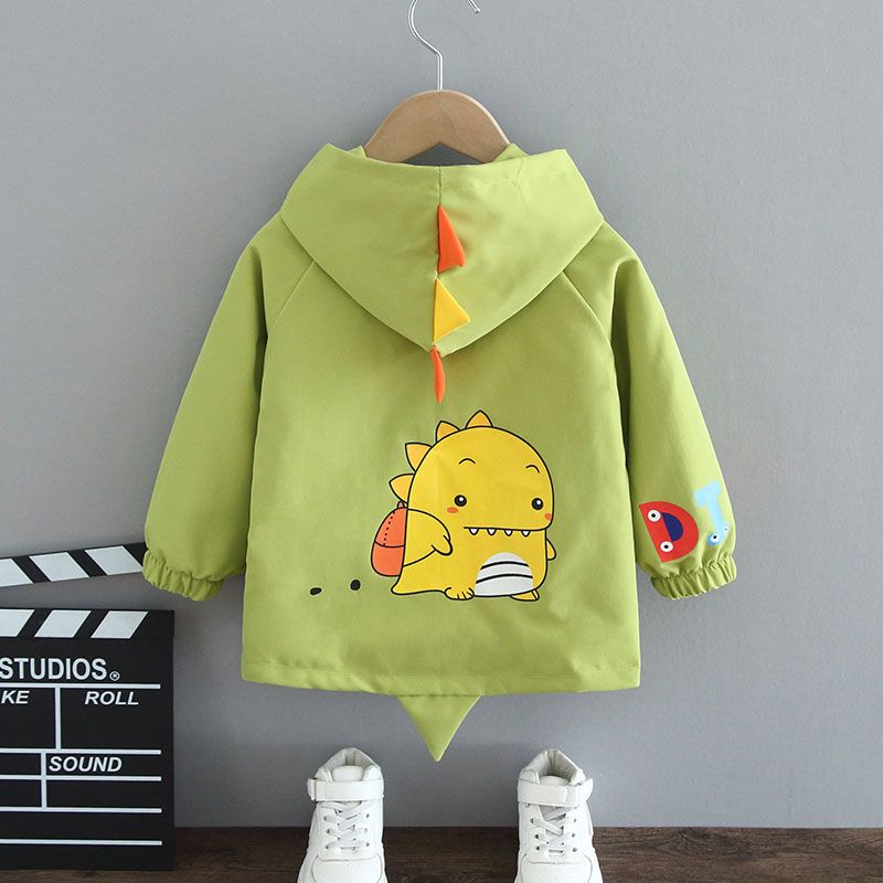 女童春秋卡通外套2025新款儿童装