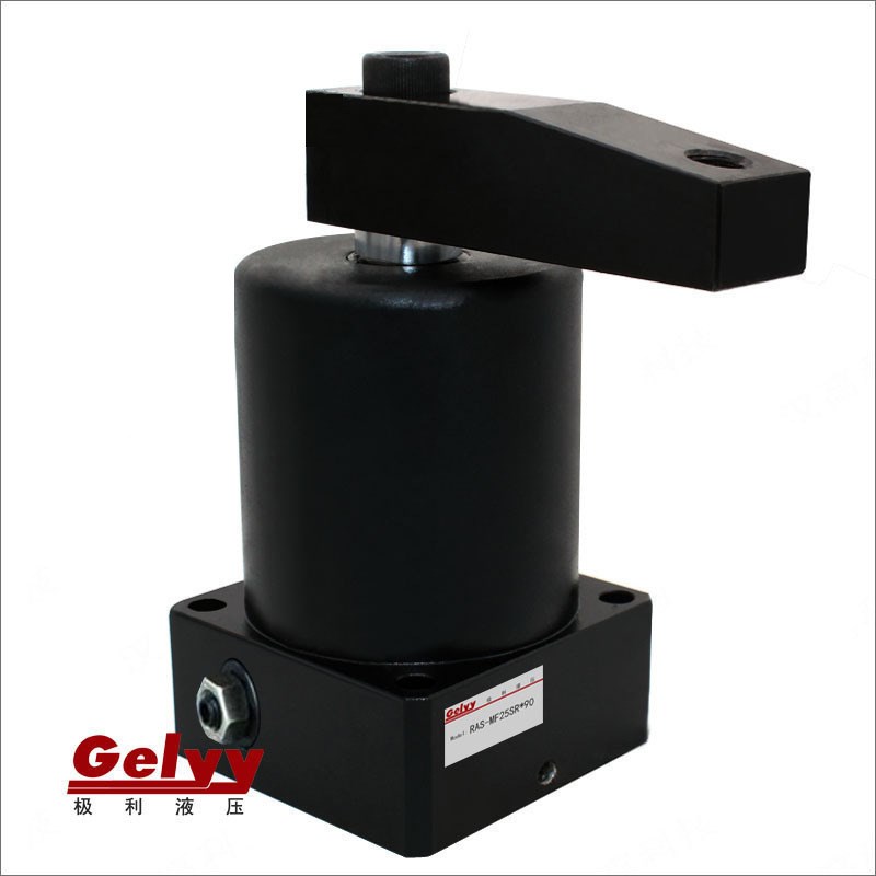 气动转角下压ASC/CAS/RAS-MF25/32/40/50/63SDRL下法兰气路板调速