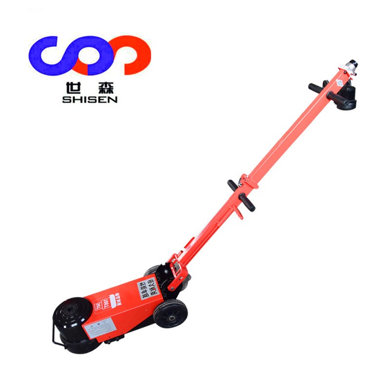 气动卧式QD型液压千斤顶大吨位货车汽保汽修工具液压80吨千斤顶