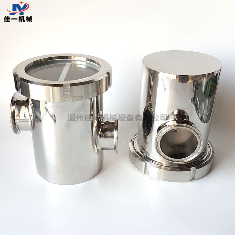 洁净室不锈钢空气隔断器装置 卫生级空气阻断器 防倒灌地漏