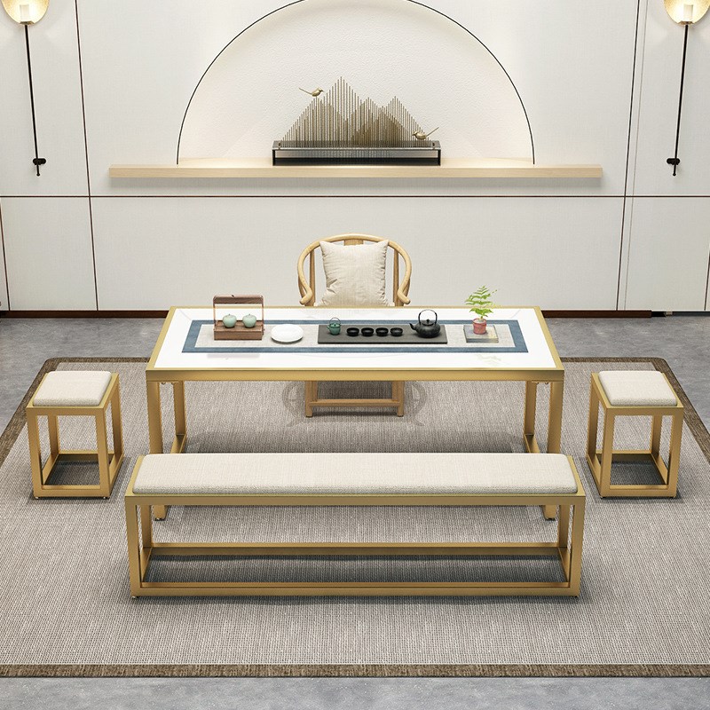 北欧实木茶桌泡茶台办公室简约简易家用茶台喝茶桌椅组合阳台茶几