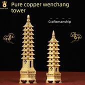文昌塔铜13楼9楼13楼7楼塔雷峰塔学习学生铜塔工艺品装 饰品
