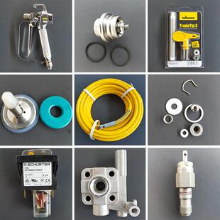 德国进口瓦格纳尔喷涂机23D黑金刚PIUS喷漆机升级款专通用配件