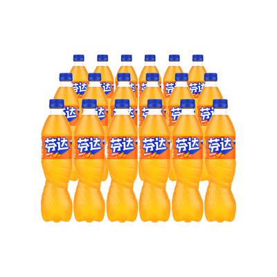 芬达橙味汽水碳酸饮料可口可乐