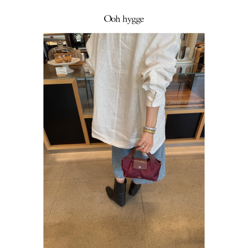 Oohhygge.Muffin bag 麦麦包小号尼龙春夏轻量便携多用单肩斜挎包