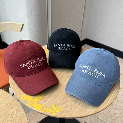 新款韩版潮牌英文字母刺绣棒球帽