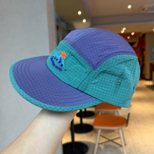 日系户外速干薄款透气平檐鸭舌帽