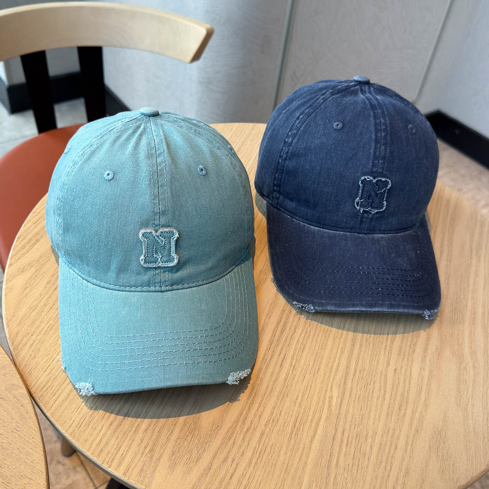 复古大头围贴布N磨边纯棉棒球帽子女宽檐加深显脸小情侣款鸭舌帽,服饰配件/皮带/帽子/围巾,帽子,淘宝优惠券,粉丝福利购,淘宝优惠卷