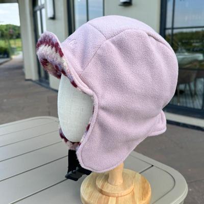 秋冬出游休闲男女雷锋帽双面