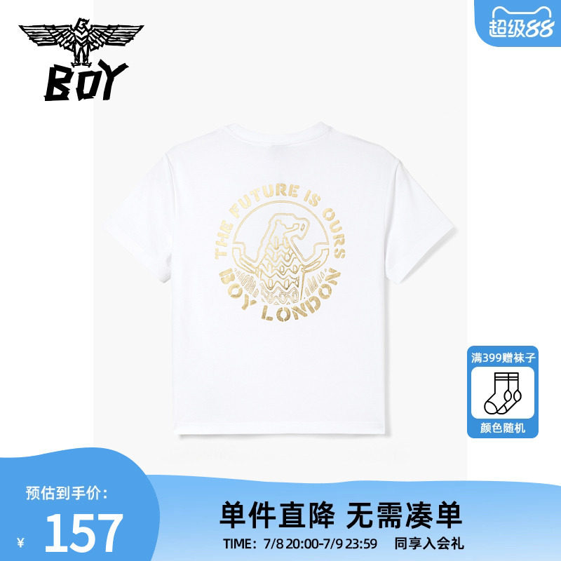 boylondon短袖休闲圆领