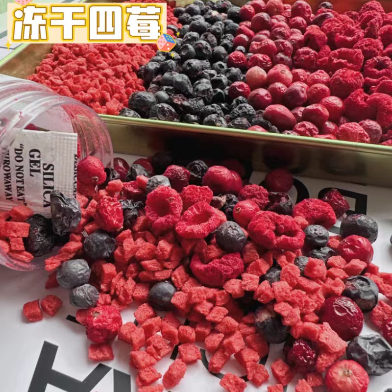 狗狗冻干水果宠物零食四莓冻干