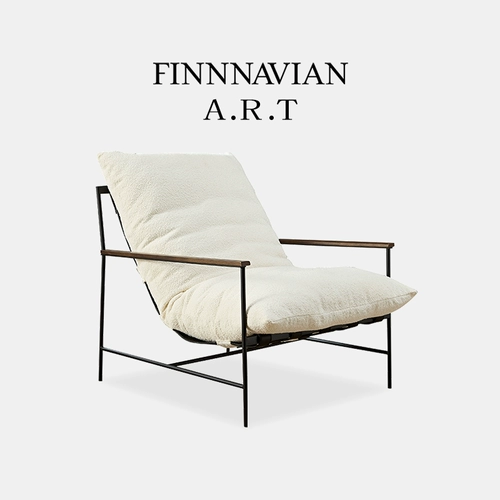 Finnavia Art Modern Минимальный одиночный диван Lyle Light Light Luxury Casual Reclining Стул Балкон