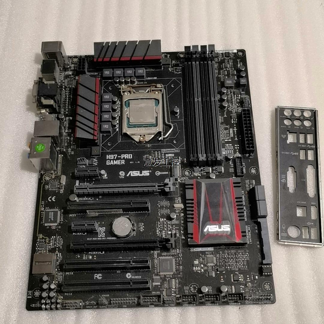 华硕h97-pro gamer 1150针豪华大板 实物拍摄