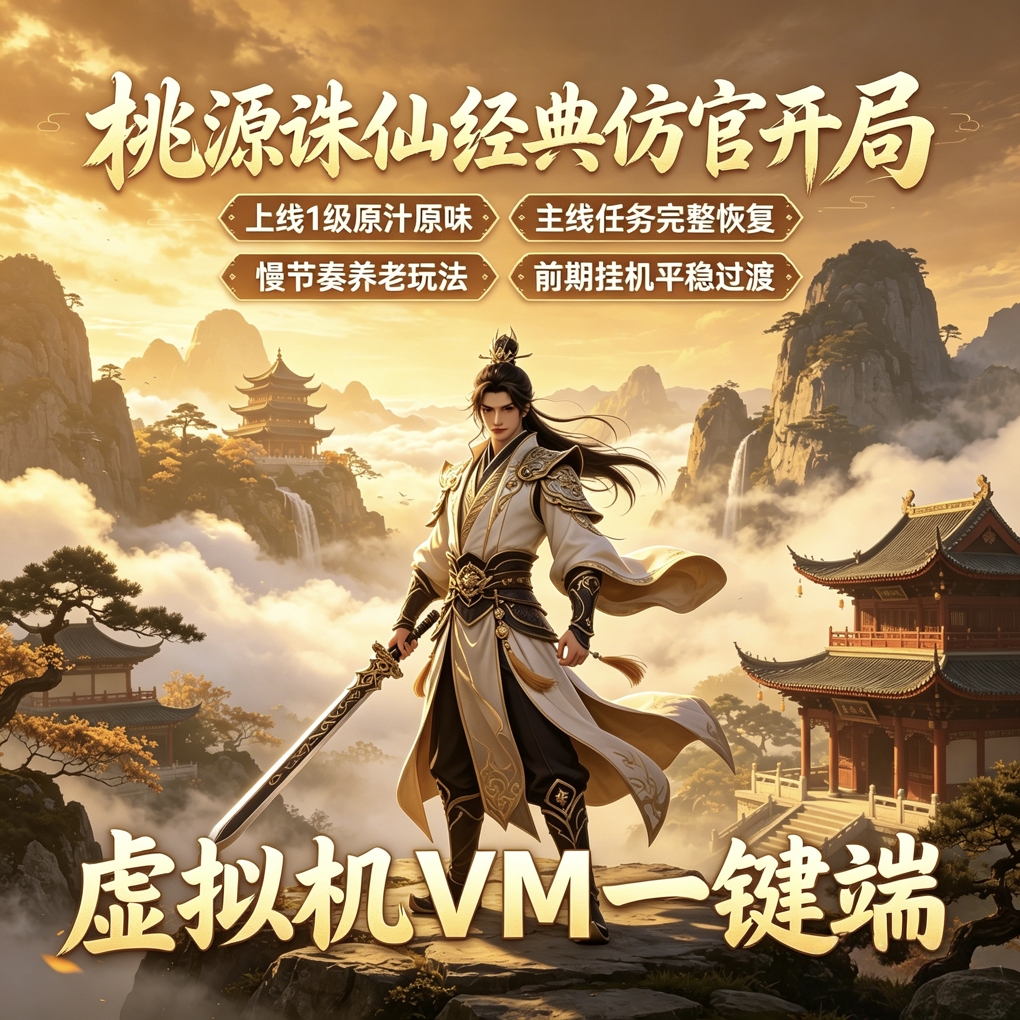 桃源诛仙3版VM单机全新副本图片