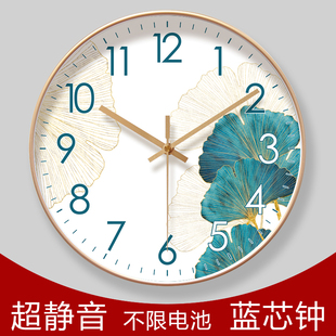 石英钟6032北欧静音挂钟简约挂钟客厅钟表挂墙家用时钟时尚挂表钟