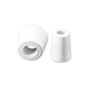 白色橡胶机脚脚垫家具桌椅减震垫脚带垫片仪器仪表机箱地脚机脚垫