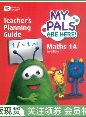 新加坡小学数学 MPH MY PALS ARE HERE Maths 3rd Edition 1A Teacher's Planning Guide 一年级上教师用书