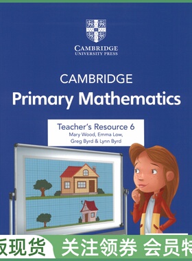 新版剑桥小学数学教材 Cambridge Primary Mathematics Teacher's Resource 6 with Digital Access 六年级教师用书 带帐号
