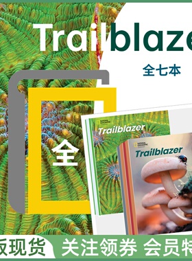 国家地理少儿英语教材 Trailblazer 学生用书练习册 带Spark电子书 NGL国家地理学习