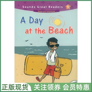 Great 绘本 五级读本 Vowel 幼儿少儿英语拼读教材 Sounds with Readers Compass出版 Double Audio Letter