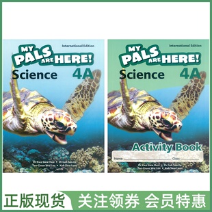 新加坡小学科学 MPH MY PALS ARE HERE Science International 4A Textbook and Activity Book 四年级上册学生用书练习册套装
