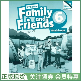 六级练习册 and Edition 2nd 牛津少儿英语友邻教材 Practice 带在线 Online Friends with Workbook 英音二版 Level Family