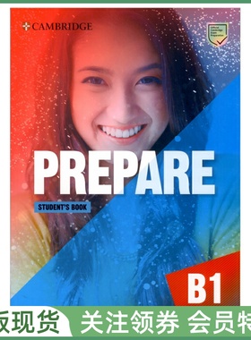 剑桥证书考试备考教材 Prepare B1 Level 5 Student's Book Second Edition 五级学生用书 cambridge