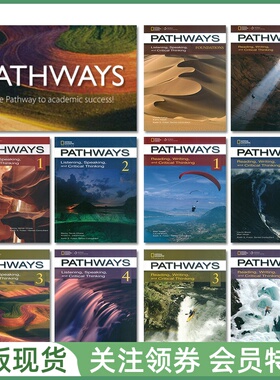NGL中学英语教材 Pathways Listening Speaking Reading Writing 学生教师用书 一版带帐号 白板软件 听说读写技能训练 国家地理