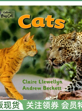 柯林斯大猫系列绘本读物单本 Collins Big Cat Band 1B / Pink B Cats
