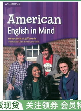 剑桥青少年中学英语教材 American English in Mind Level 3 Workbook 三级练习册 美音版EIM AEIM