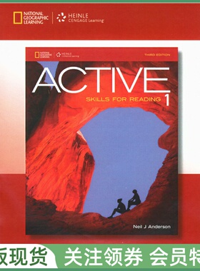 国家地理 积极英语阅读教程 Active Skills for Reading 1 Audio CD 一级音频光盘 专项技能训练教材 cengage Explorer NGL