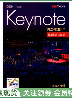 国家地理成人英语教材 Keynote C2 Proficient Level Teacher's Book with Audio CDs 六级教师用书 带光盘 NGL