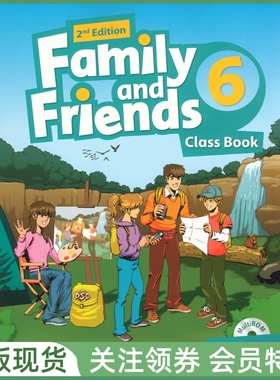 牛津少儿英语友邻教材 Family and Friends 2nd Edition Level 6 Class Book with MultiROM 六级学生用书 英音二版