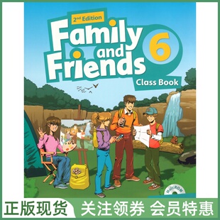 2nd Family Friends 六级学生用书 牛津少儿英语友邻教材 MultiROM Edition and Book Class Level 英音二版 with